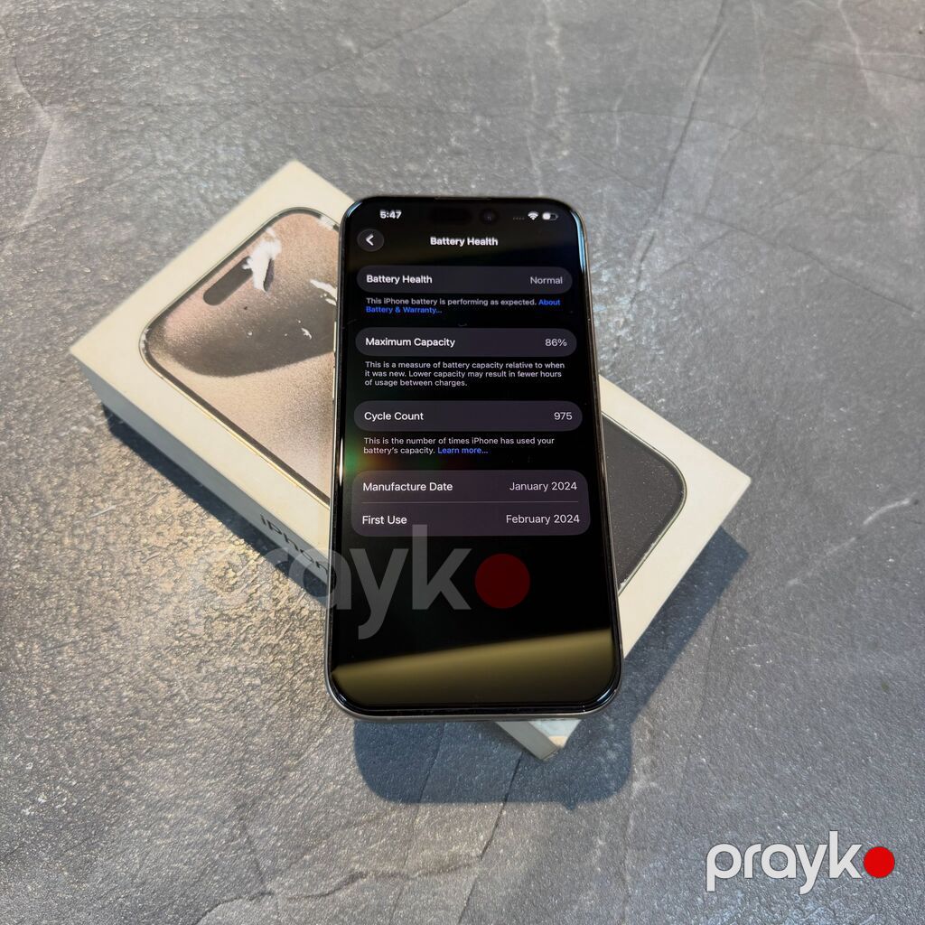 IPhone 15 Pro, Natural Titanium, Face ID — Apple iPhone, İsmayıllı (3)