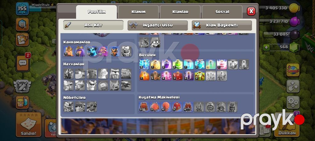 Clash of Clans hesabı – inkişaf etmiş baza və resurslar - TH — Başqa, Bakı (6)