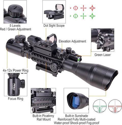 Binokl "4-12x50zoom" — Bakı