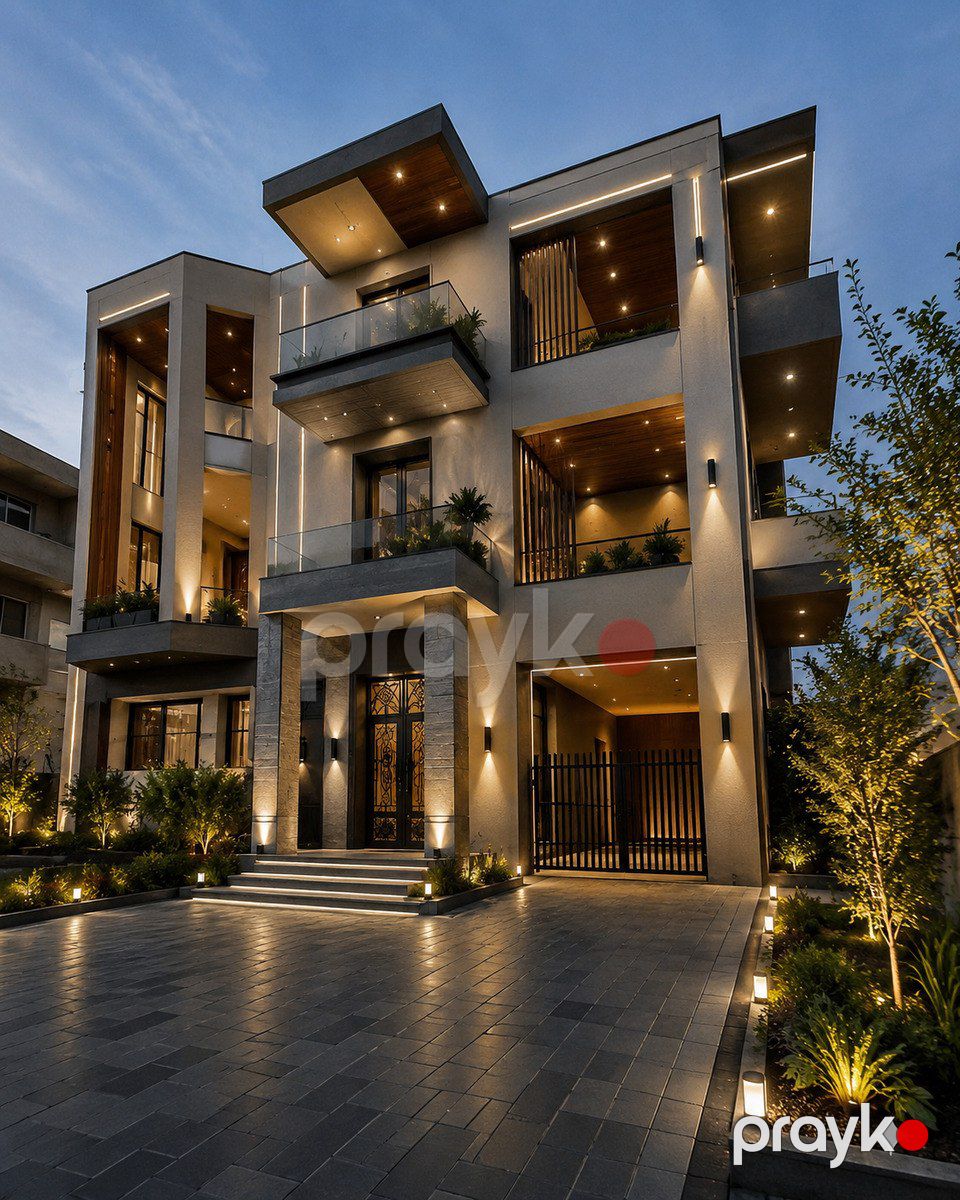 Satılır 11 otaqlı həyət evi/bağ evi 450 m² — Ev, villa, Bakı (3)