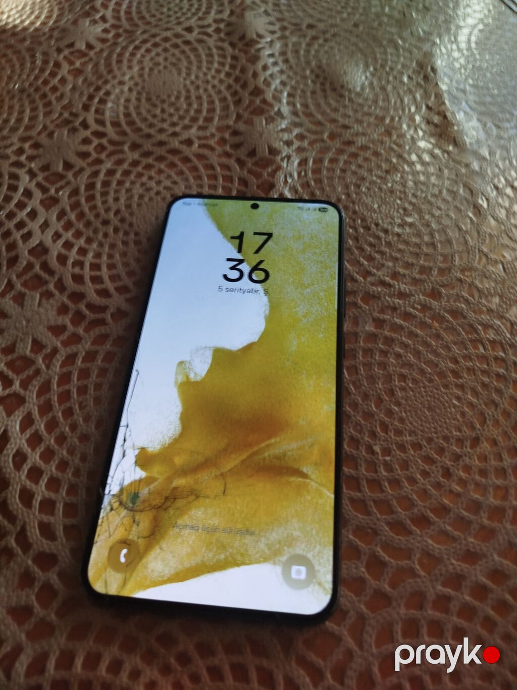 Samsung Galaxy S22, 256 GB, rəng - Qara, Qırıq — Samsung, Bakı (2)