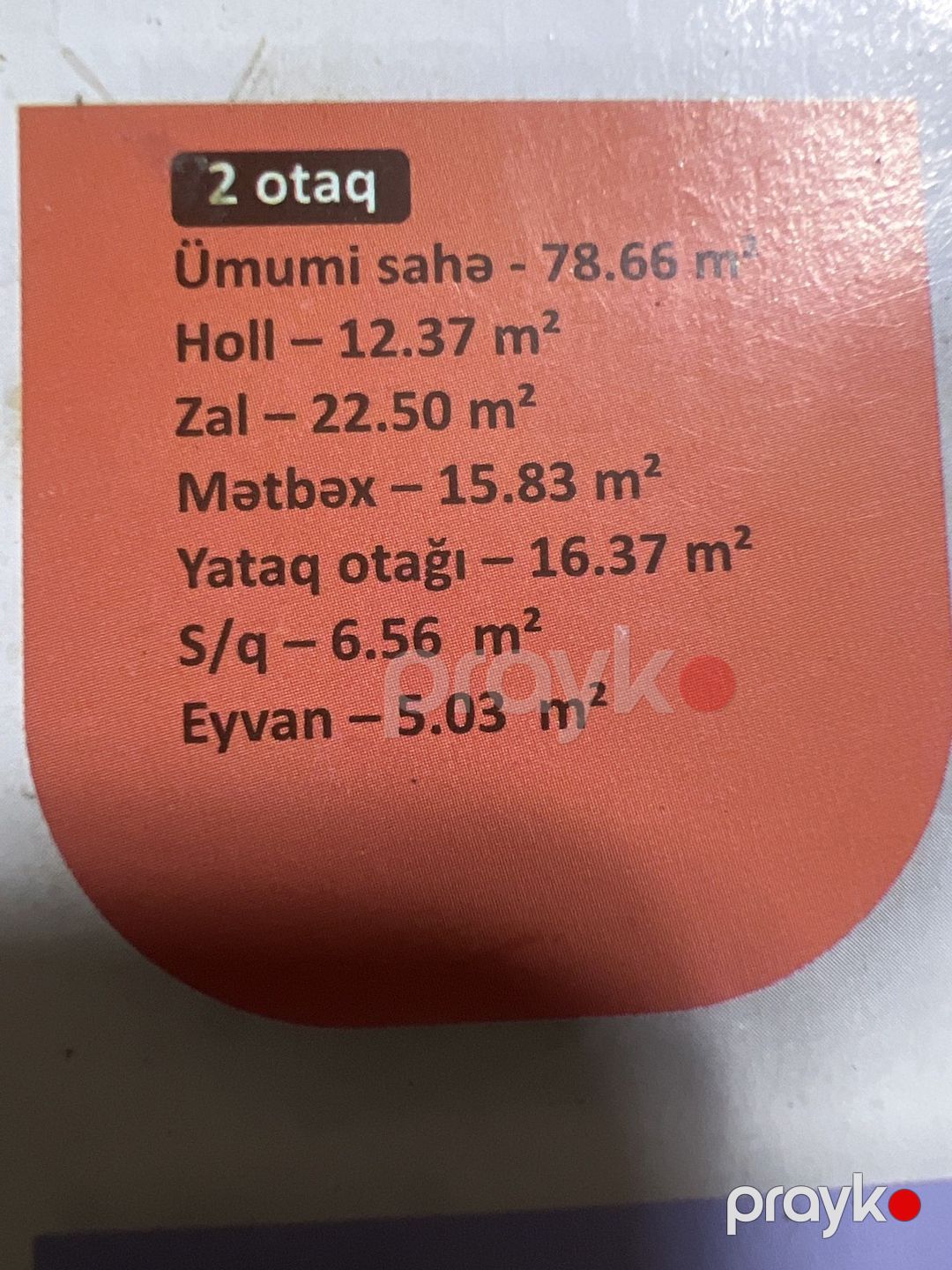 Satılır 2 otaqlı yeni tikili 80 m² — Mənzil, Bakı (5)