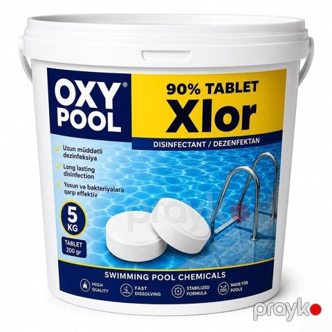 90% tablet xlor 5 kq OXY Rəsmi iş yeri olan və olmayanlara, tək