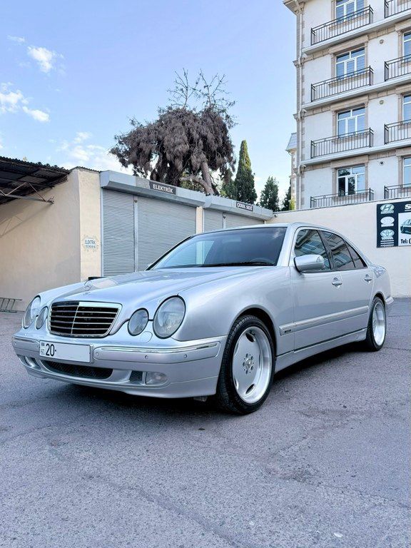Mercedes E 280, 2.8 L, 1999 il, 337 000 km — Avtomobillər, Gəncə (4)
