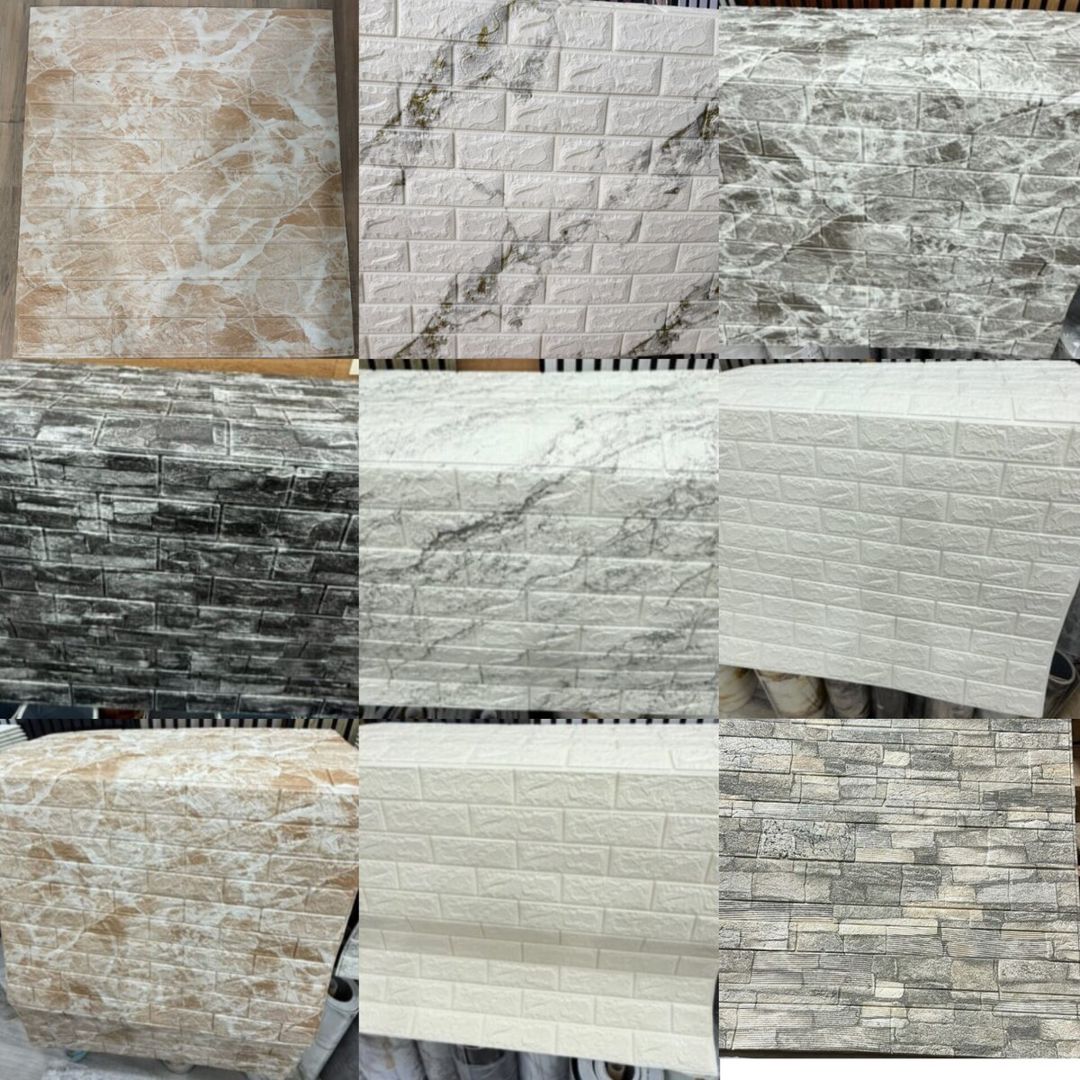 3D divar kağızı paneli — Təmir və inşaat, Bakı (7)