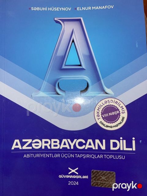 Güvən Az dili test toplusu. Təptəzədir. Heç işlənməyib. Real alıcıya — Digah