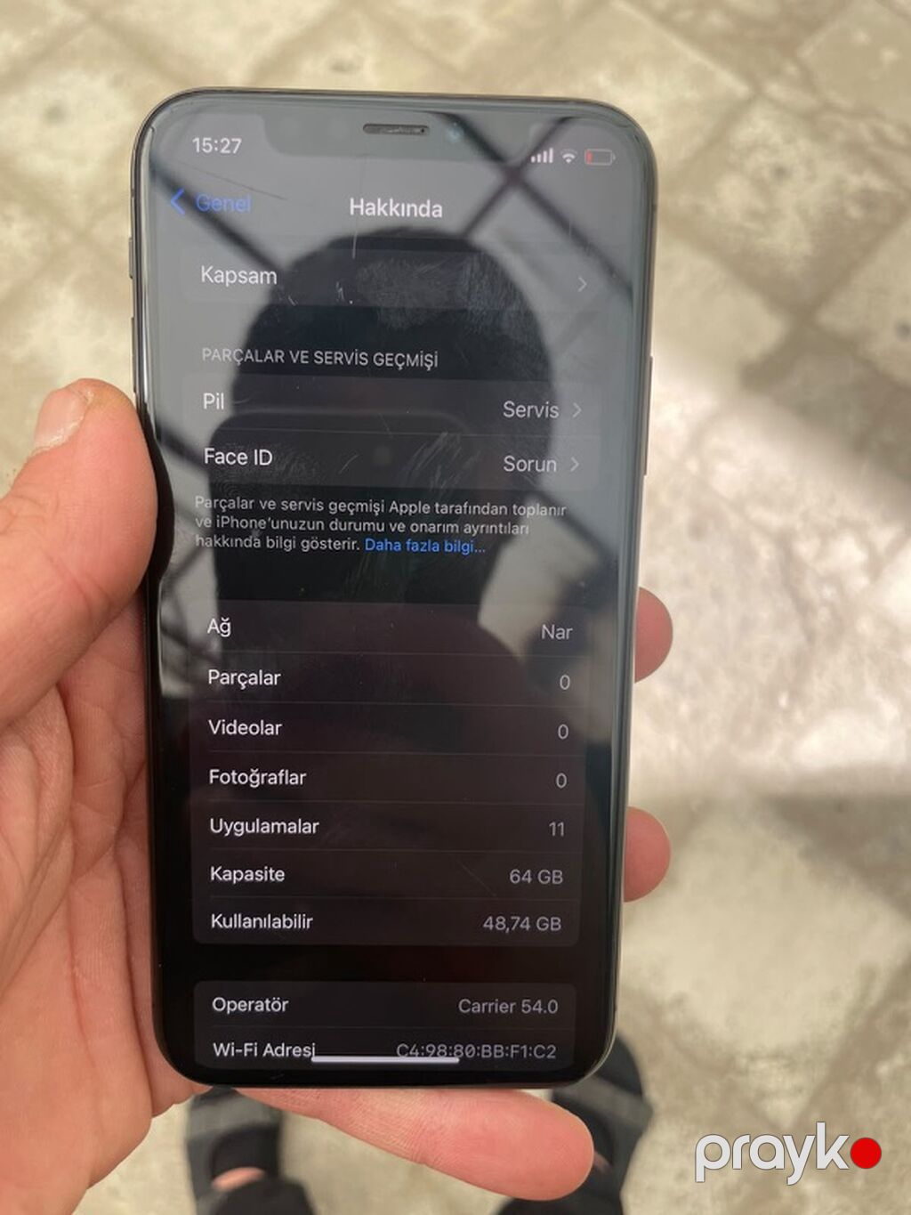 IPhone X, 64 GB, Space Gray, Face ID — Apple iPhone, Sumqayıt (7)