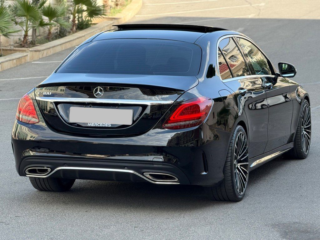 Mercedes C 300, 2.0 L, 2016 il, 109 000 km — Avtomobillər, Gəncə (9)