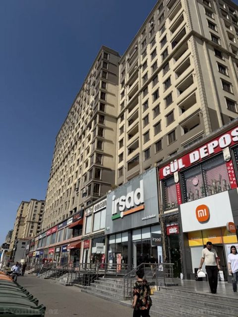 3-otaqlı yeni tikili, İnşaatçılar m., 123 m² — Bakı
