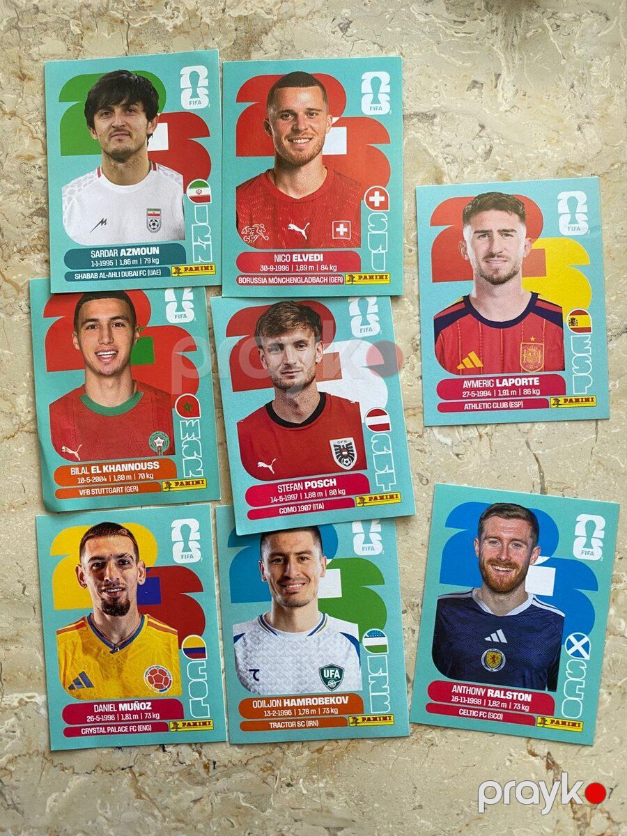 Panini kartlar — Kolleksiyalar, Bakı (5)