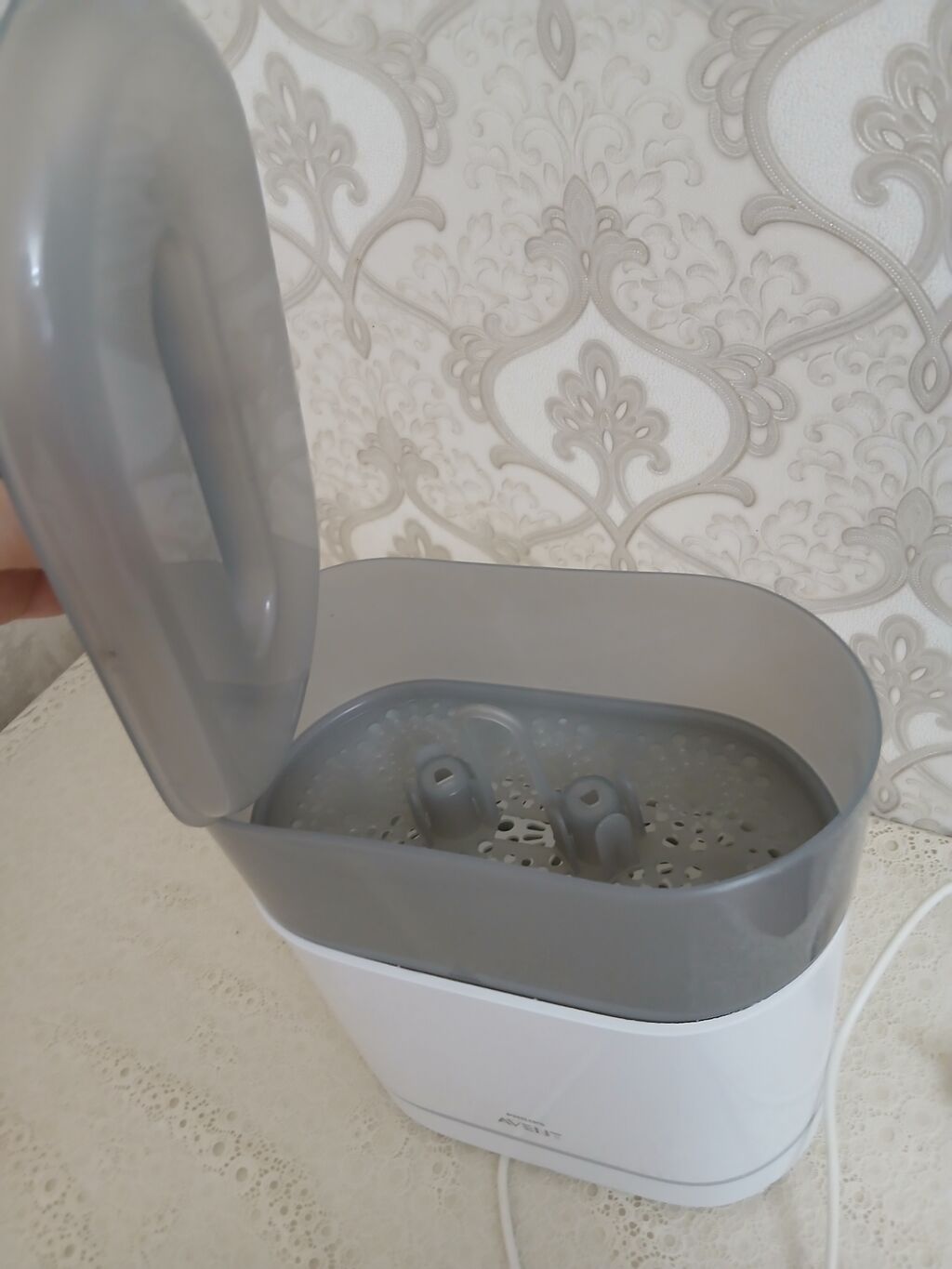 Philips Avent buxarlı sterilizator - Elektriklə işləyən, kompakt — Buxar soxucu, Bakı (3)