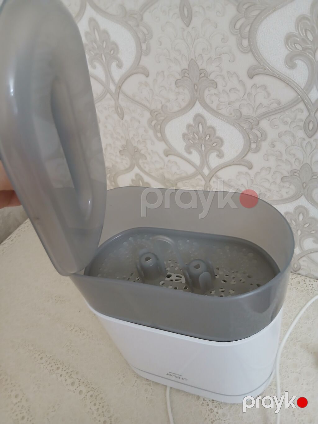 Philips Avent buxarlı sterilizator - Elektriklə işləyən, kompakt — Buxar soxucu, Bakı (3)
