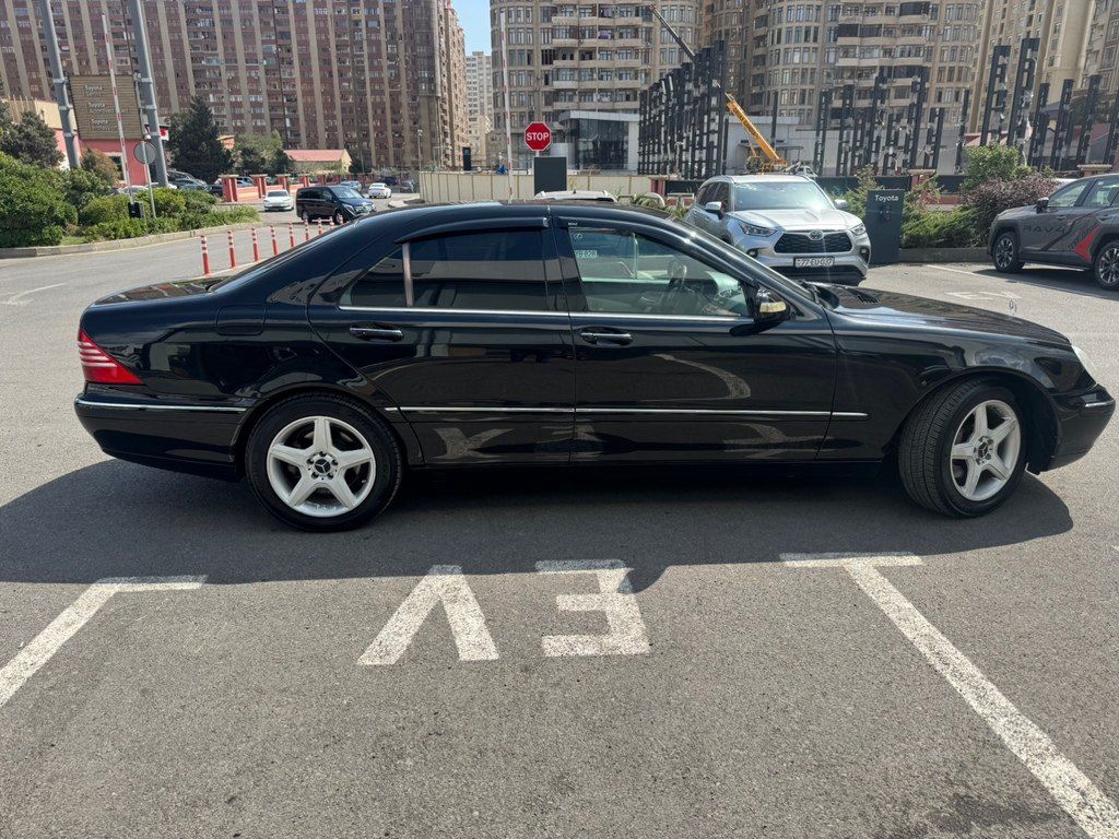 Mercedes S 320, 3.2 L, 2005 il, 380 000 km — Avtomobillər, Bakı (3)