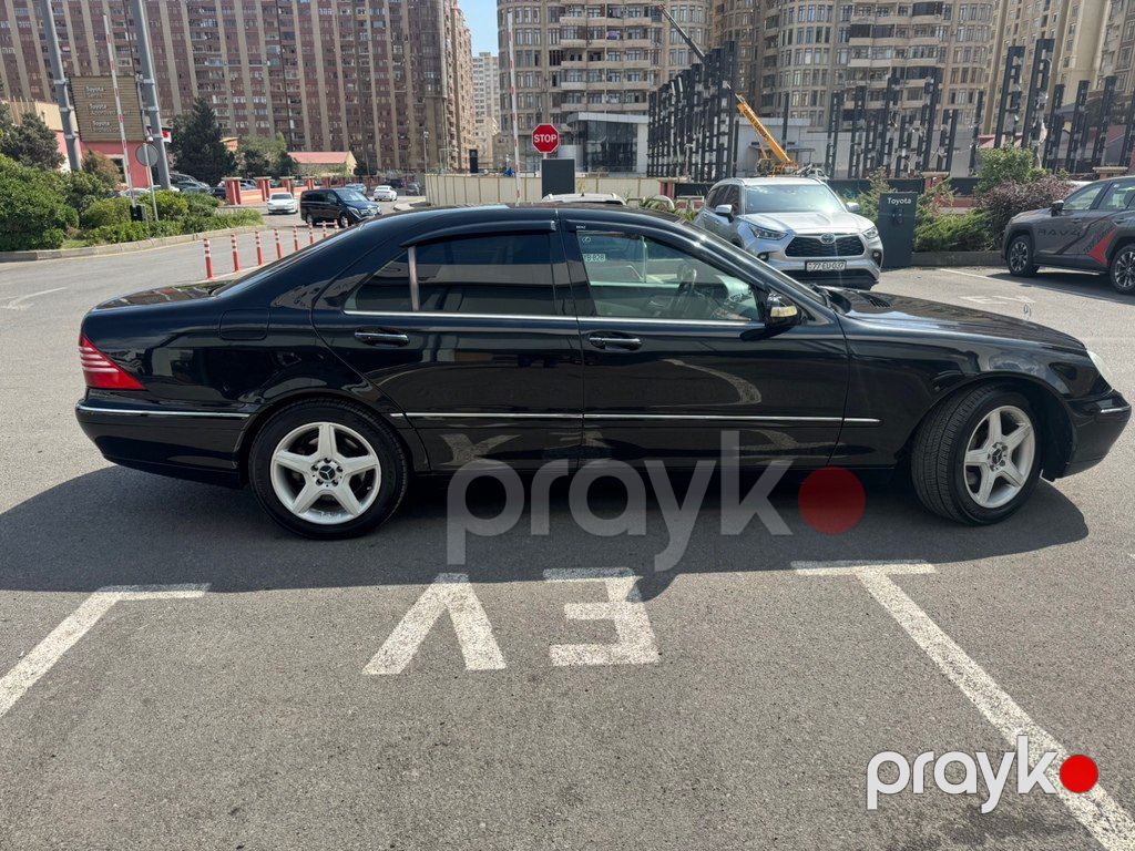 Mercedes S 320, 3.2 L, 2005 il, 380 000 km — Avtomobillər, Bakı (3)