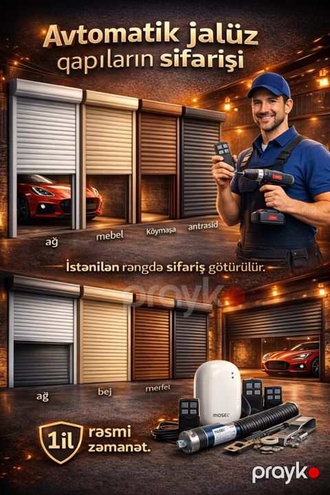 Avtomatik jalüz qapıları — Bakı