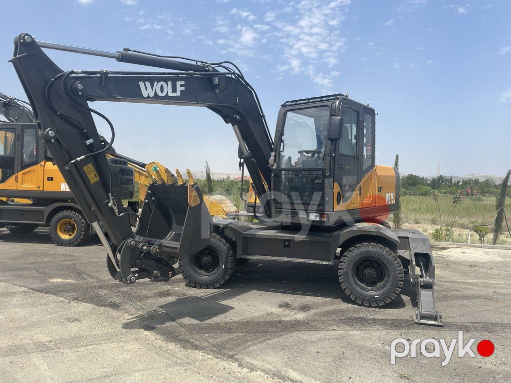 Təkərli ekskavator "Wolf WE75L", 2025 il — İnşaat texnikası, Bakı (11)