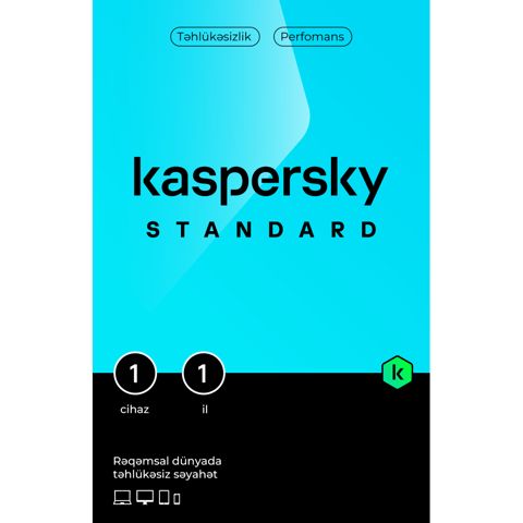 Kaspersky Standart for PC 1P/1Y — Bakı