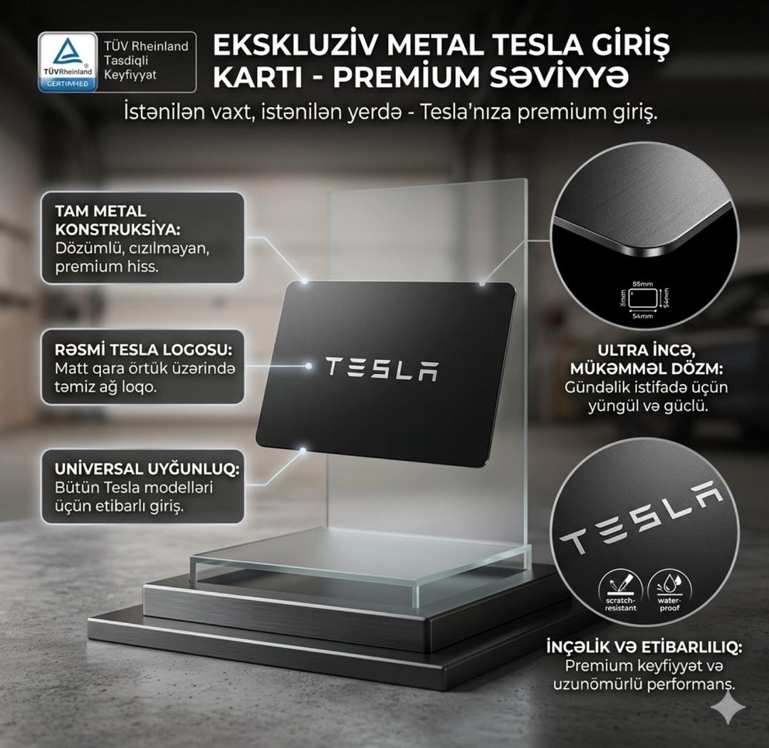 "Tesla" açarı — Ehtiyat hissələri və aksesuarlar, Bakı (6)