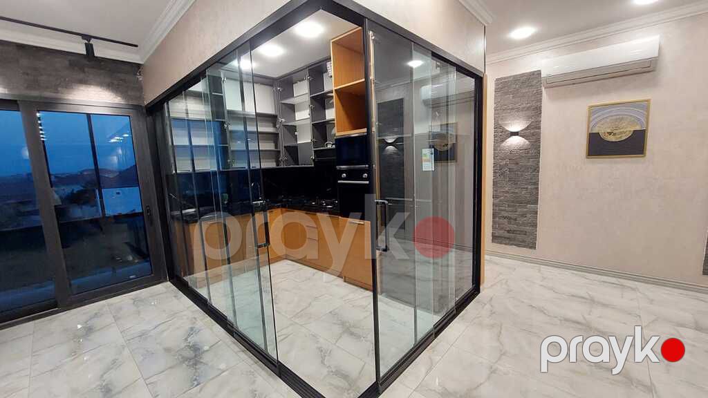 Şüşə Arakəsmə Sistemləri — Pəncərələr, qapılar, balkonlar, Bakı (11)