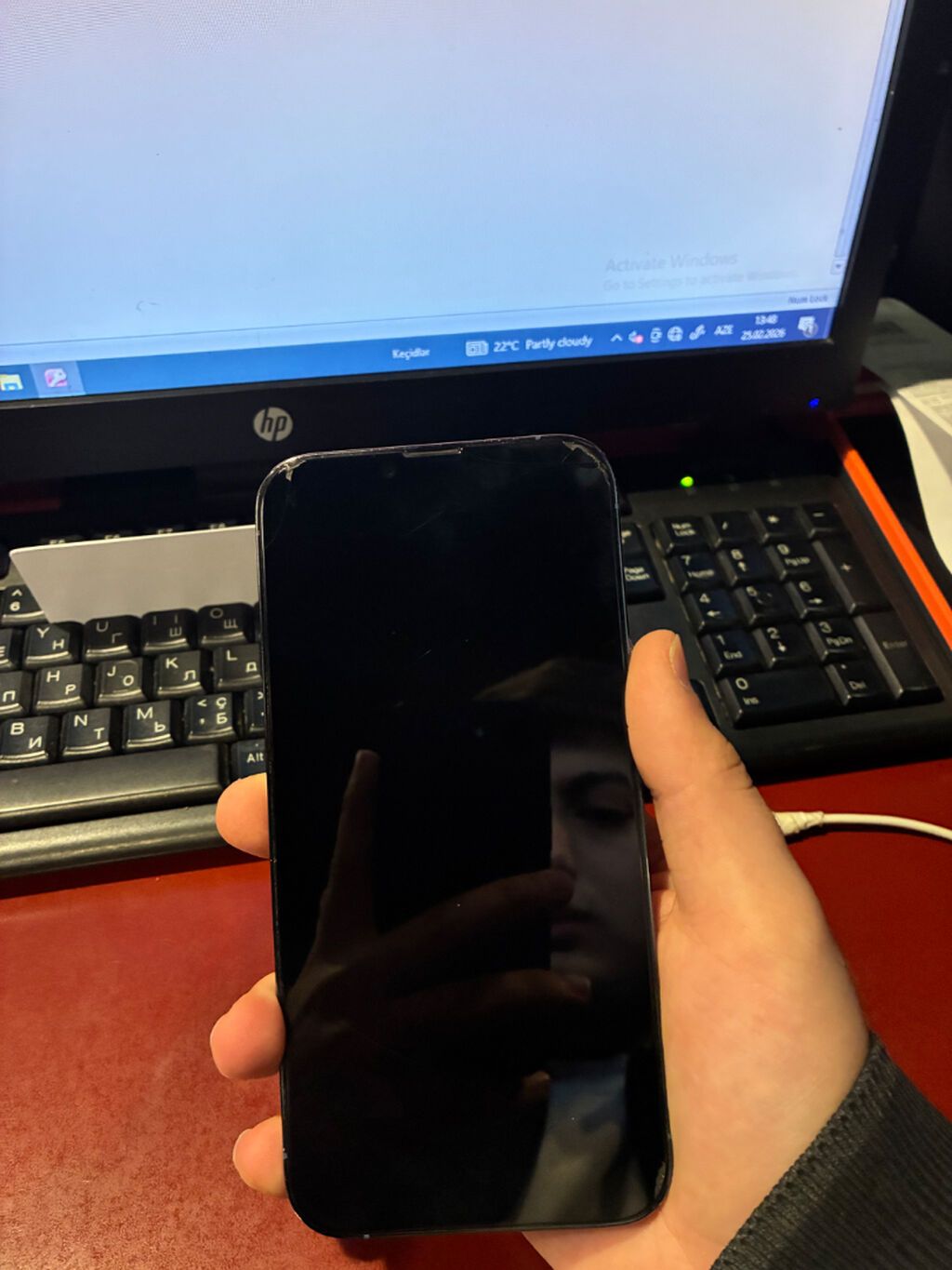 IPhone 13 Pro Max, 128 GB, Blue Titanium, Barmaq izi, Simsiz şarj, Face ID — Apple iPhone, Bakı (2)