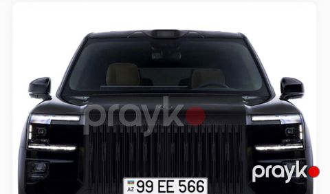 Avtomobil qeydiyyat nişanı - 99-EE-566 — Bakı