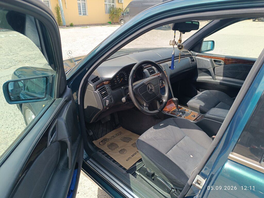 Mercedes E 230, 2.3 L, 1996 il, 476 093 km — Avtomobillər, Bakı (8)