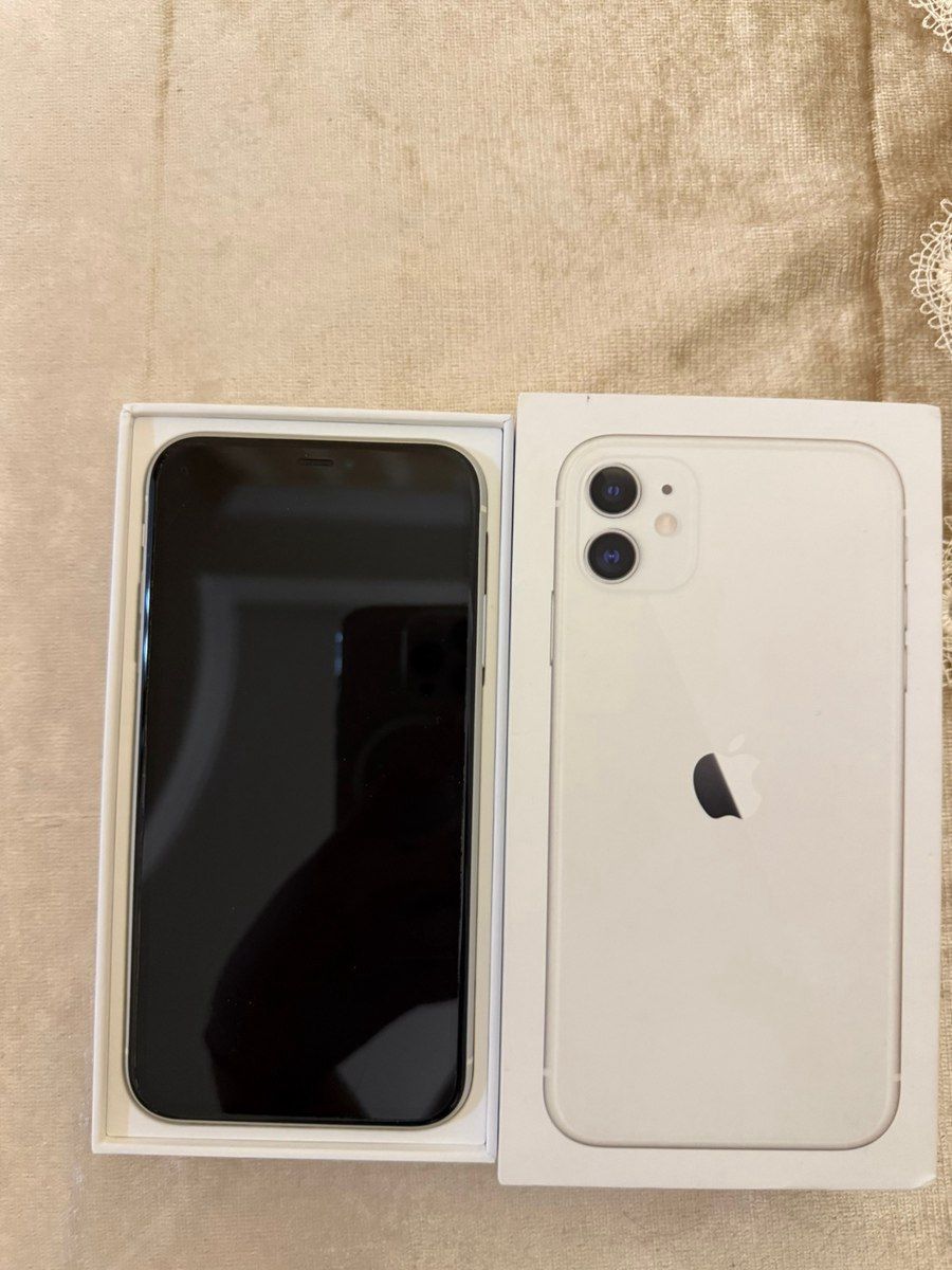 Apple iPhone 11 White 128GB/4GB — Smartfonlar, Bakı (6)