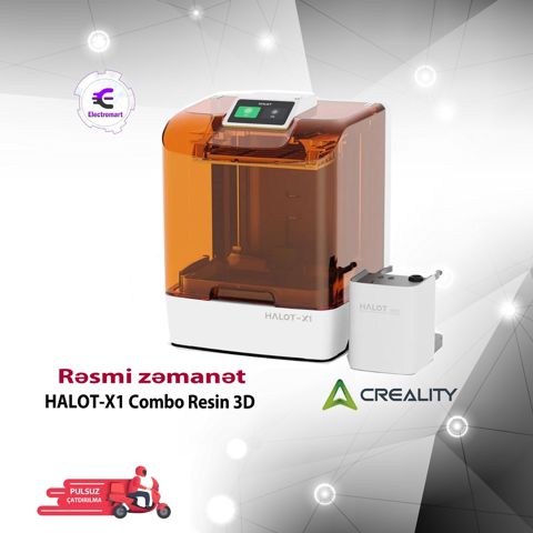 3D Printer Creality HALOT-X1 Combo Resin (1003040280) — Bakı