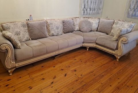 Künc divan, İşlənmiş, Bazalı, Parça — Digah