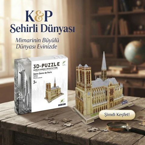 3D puzzle Notre-Dame — Bakı