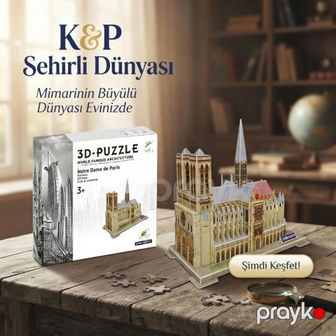 3D puzzle Notre-Dame — Bakı