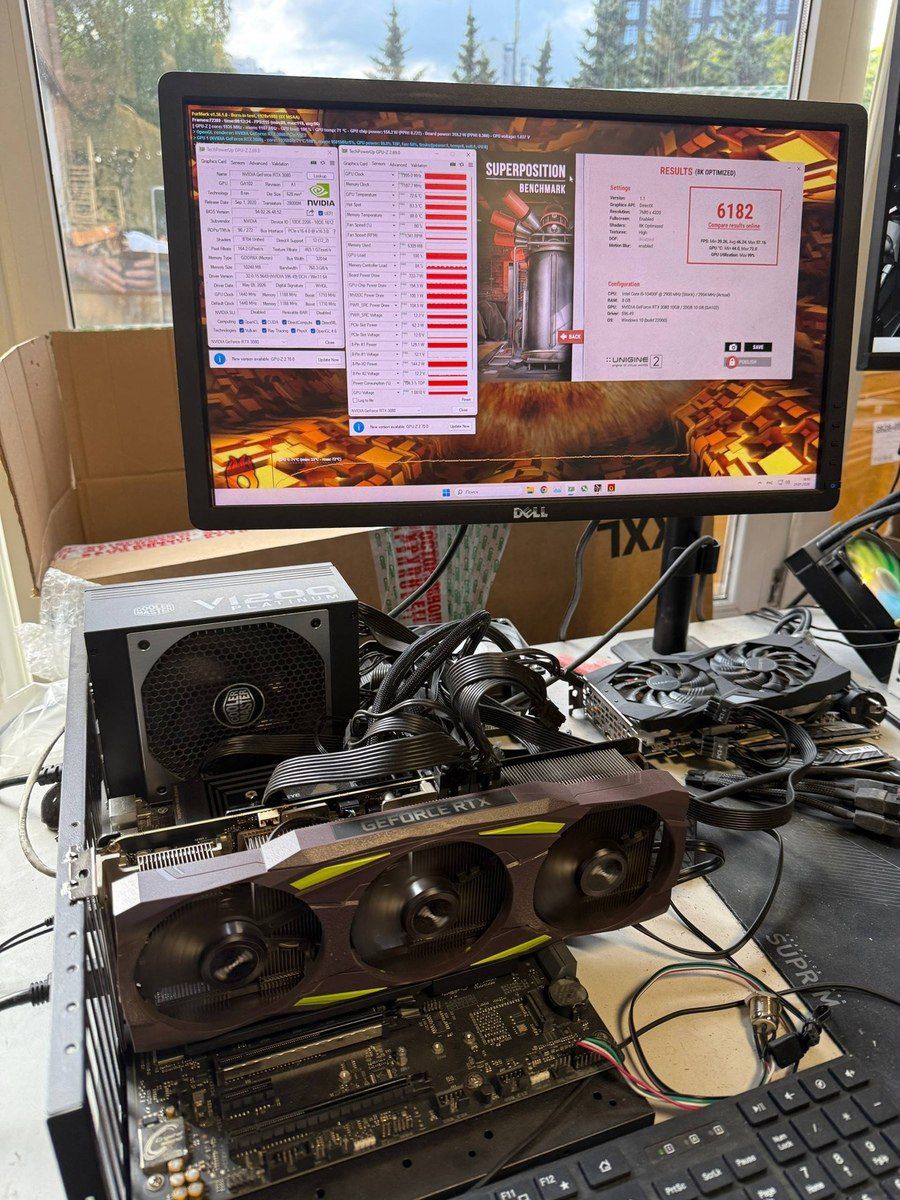 Manli RTX 3080 10GB Non RFB — Kompüterlər və noutbuklar, Bakı (5)