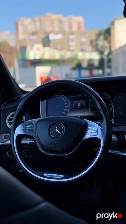 Mercedes S 350 d 4MATIC, 3.0 L, 2016 il, 160 000 km — Avtomobillər, Bakı (12)