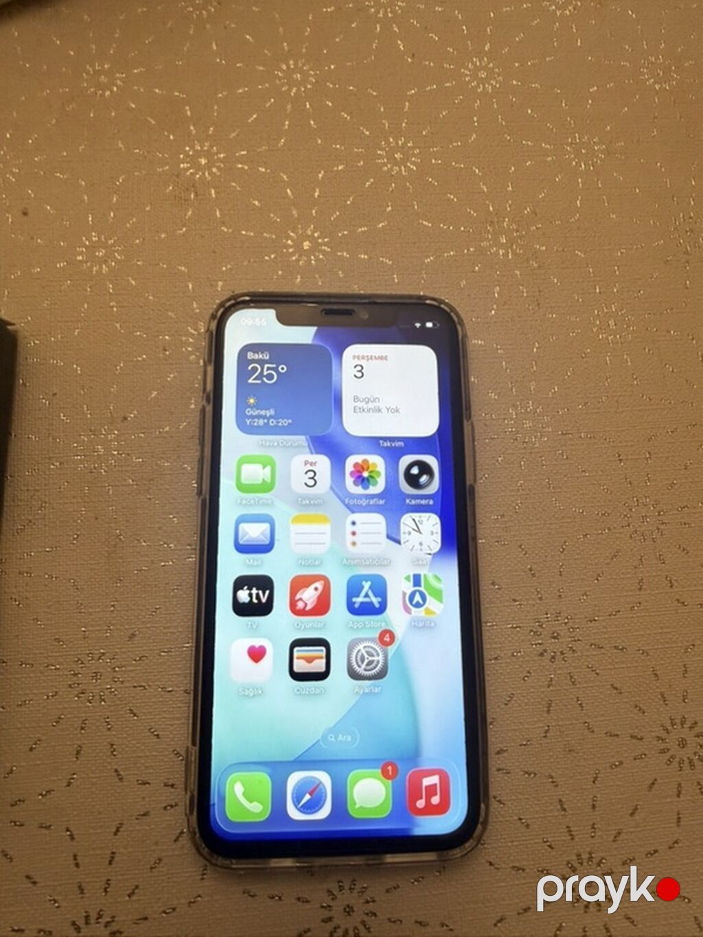 IPhone 11, Qırmızı, Simsiz şarj — Apple iPhone, Bakı (2)