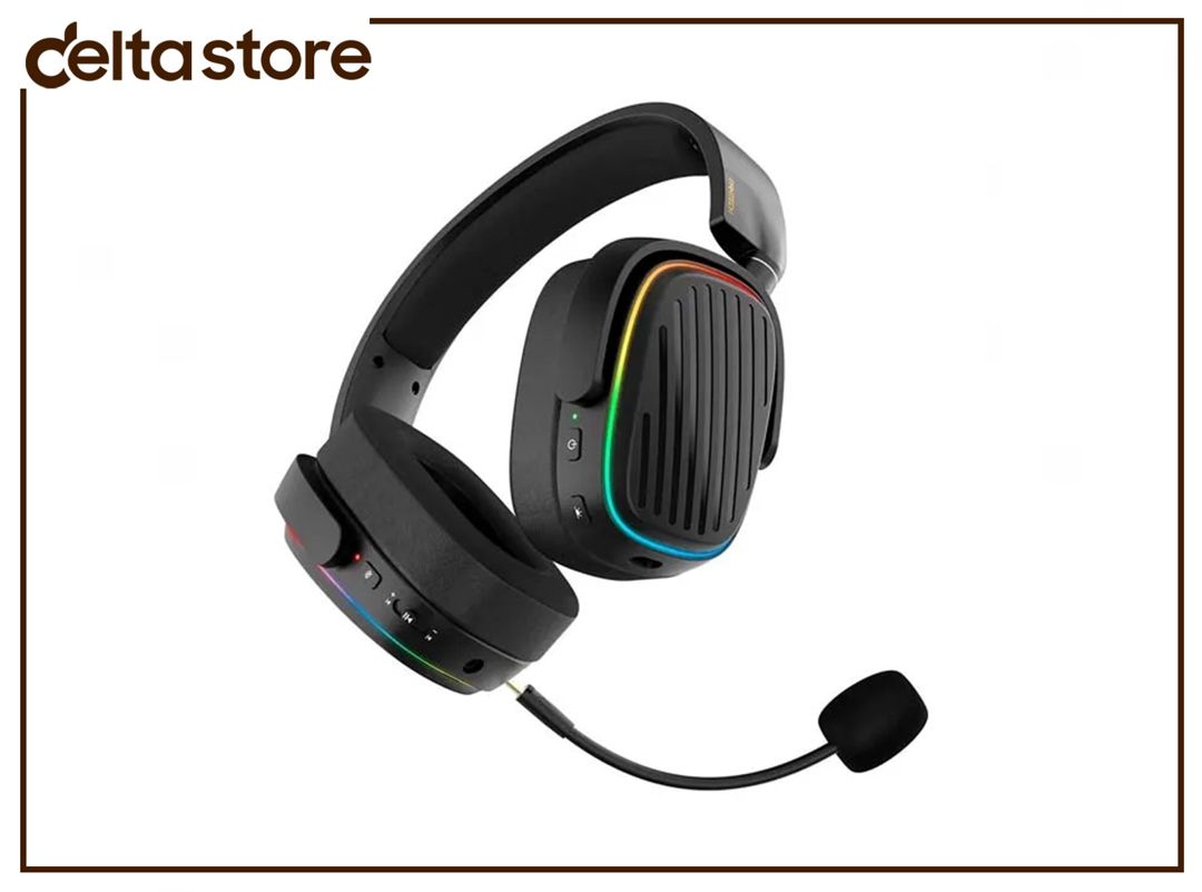 Fantech WHG02 Harmony Black Whireless Headset — Səs texnikası, Bakı (3)
