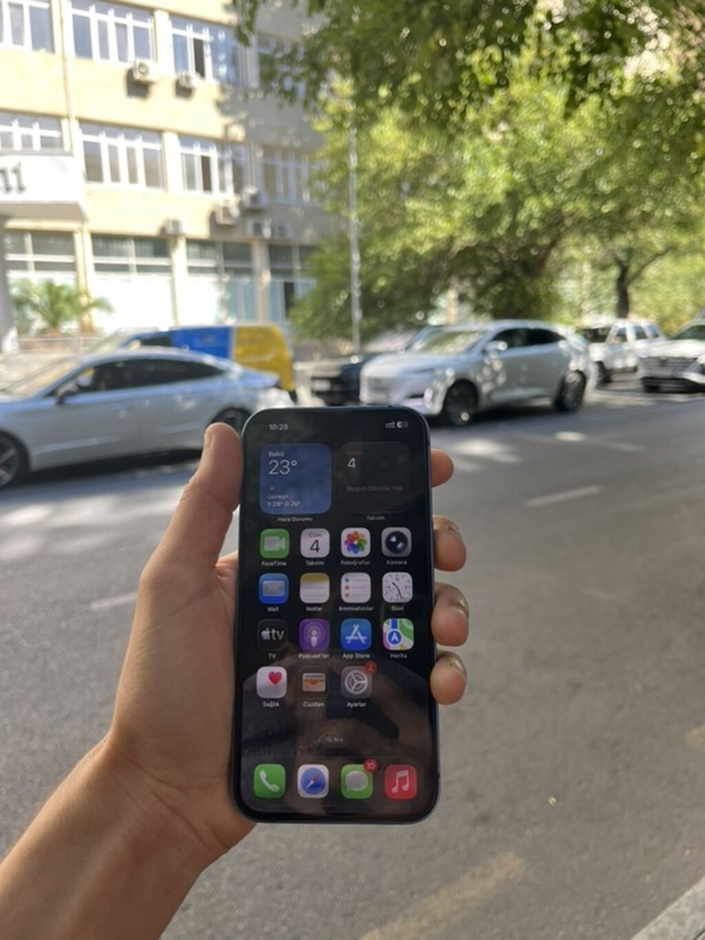 IPhone 13, 128 GB, Mavi — Apple iPhone, Bakı (7)