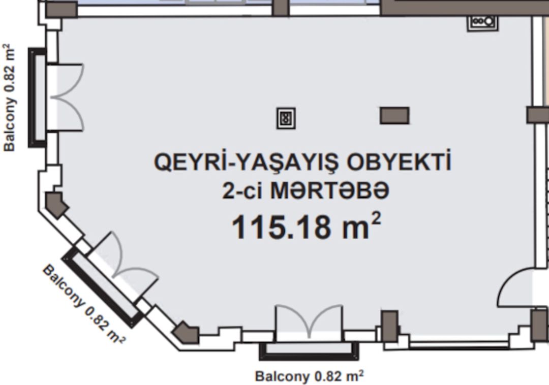 Satılır obyekt 218 m² — Əmlak, Bakı (7)