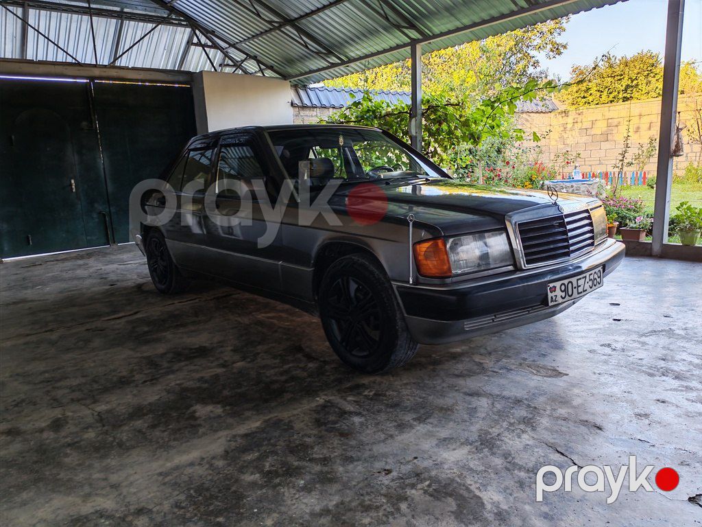 Mercedes 190, 2.0 L, 1991 il, 385 000 km — Avtomobillər, Qəbələ (12)