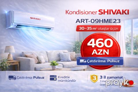 Kondisioner Shivaki ART-09HME23 — Bakı