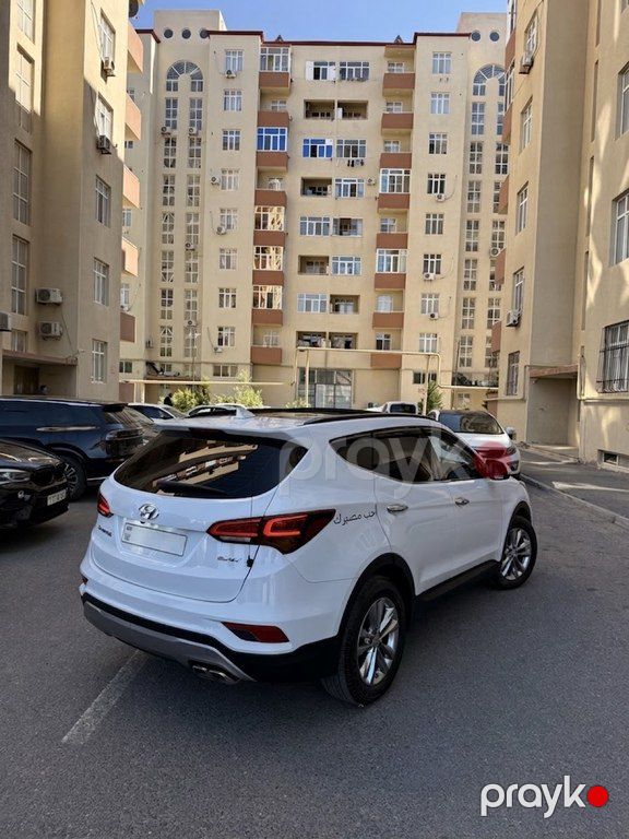 Hyundai Santa Fe, 2.0 L, 2016 il, 138 500 km — Avtomobillər, Bakı (2)