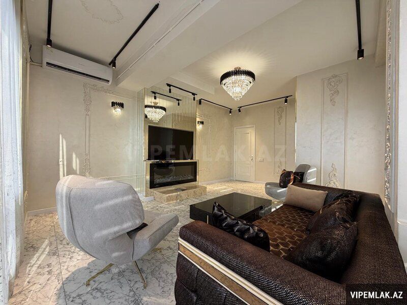 Nərimanov rayonunda 4 otaqlı Yeni tikili Kirayə verilir, 150 m² — Mənzil, Bakı (2)