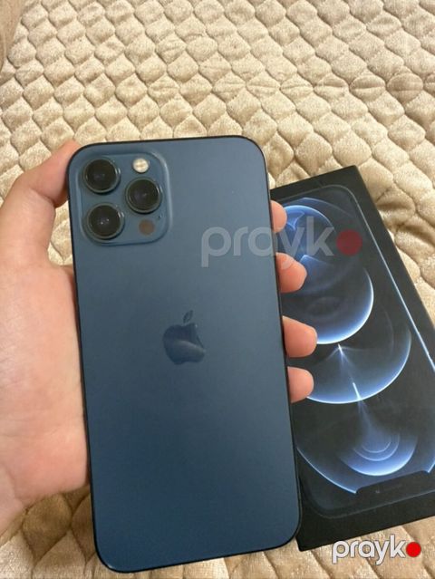 IPhone 12 Pro, 128 GB, Pacific Blue, Face ID — Biləsuvar