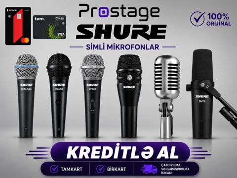 Shure simli mikrofonlar — Bakı
