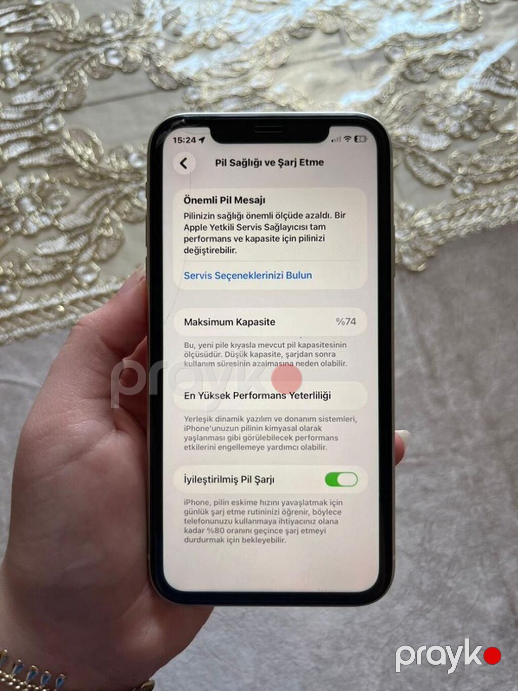 IPhone 11, 128 GB, Ağ, Face ID — Apple iPhone, Bakı (2)