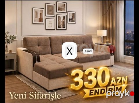 Künc divan, Qonaq otağı üçün — Bakı