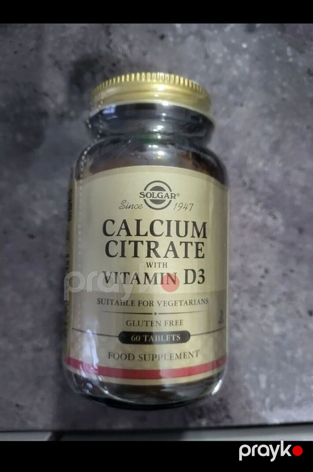 Solgar Calcium Citrate with Vitamin D3 – 60 tablet. - Tərkib: Kalsium — Digər, Bakı (2)