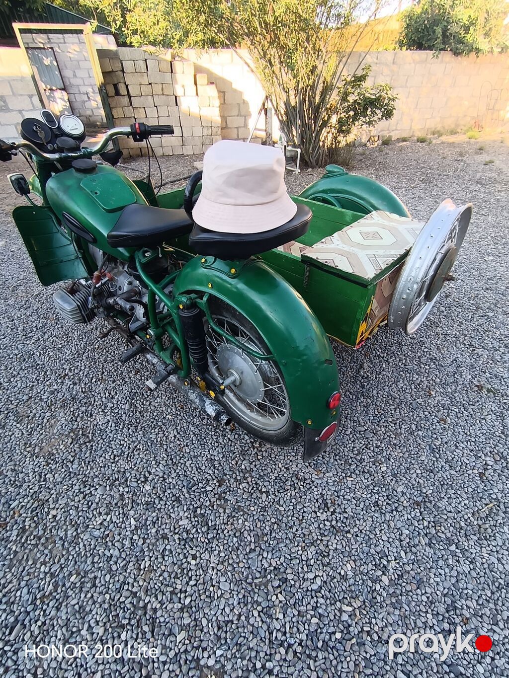 Yan qoşqulu moto 12 Volt Hec bir prabelmi yoxdu Altndaki Yag — Motosikletlər, Beyləqan (4)