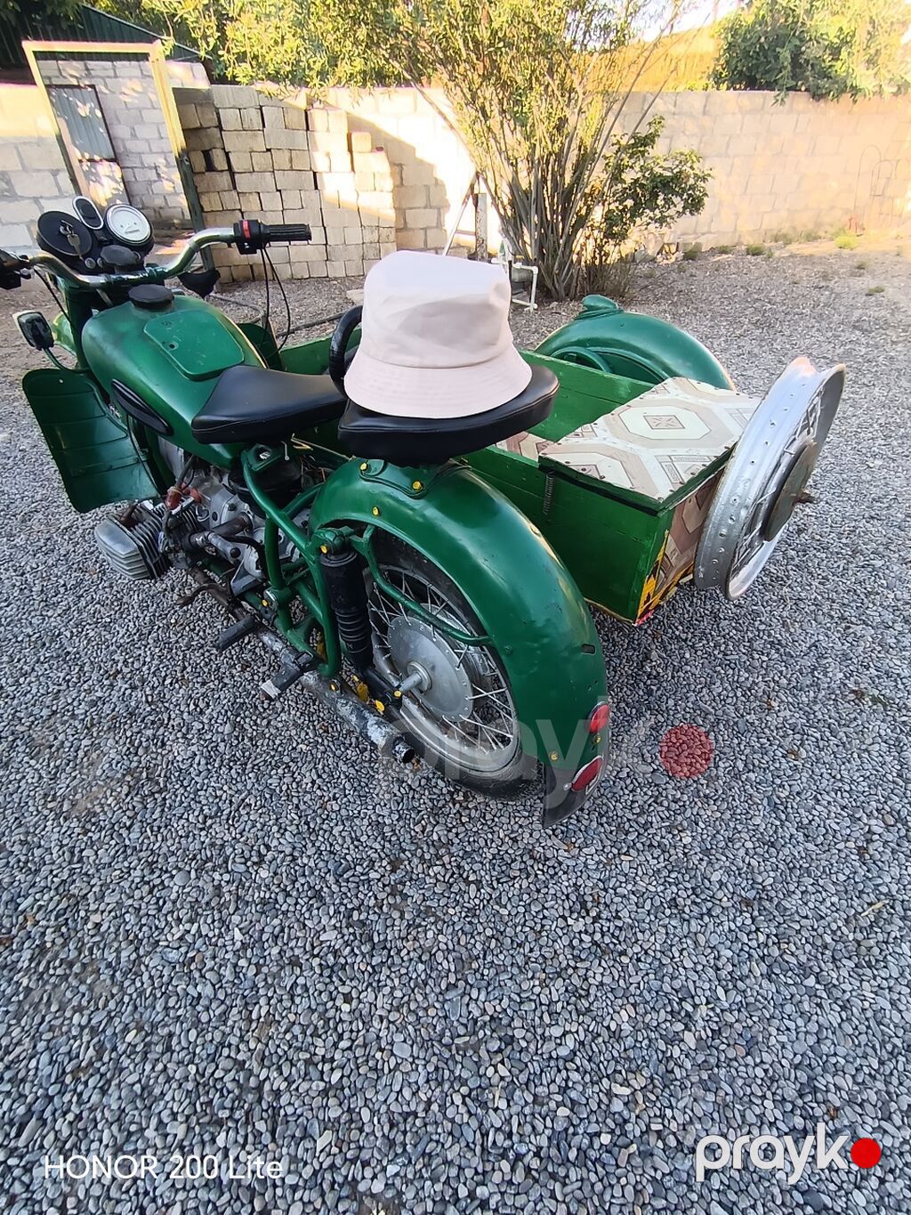 Yan qoşqulu moto 12 Volt Hec bir prabelmi yoxdu Altndaki Yag — Motosikletlər, Beyləqan (4)