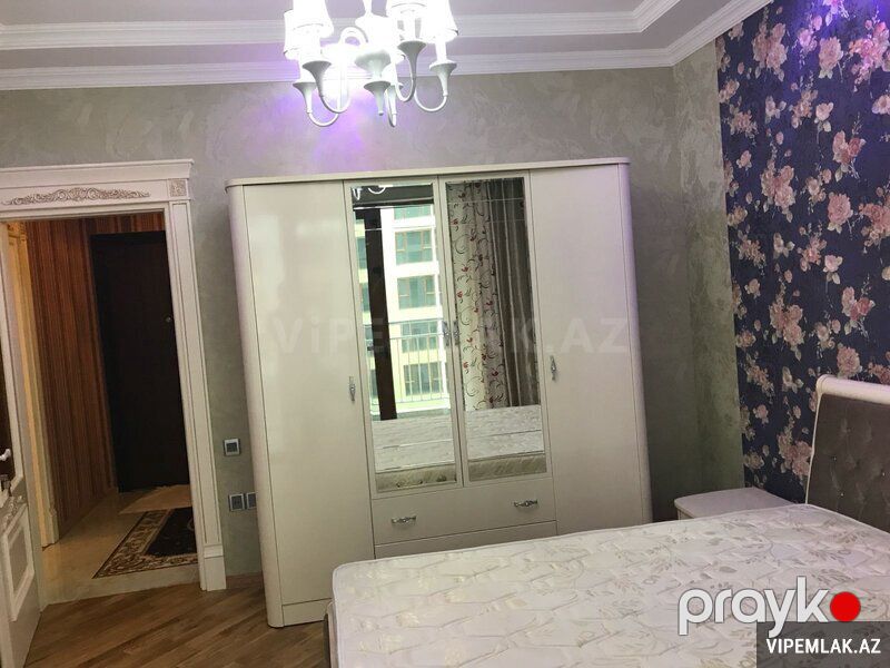Xətai rayonunda 2 otaqlı Yeni tikili Kirayə verilir, 70 m² — Mənzil, Bakı (4)