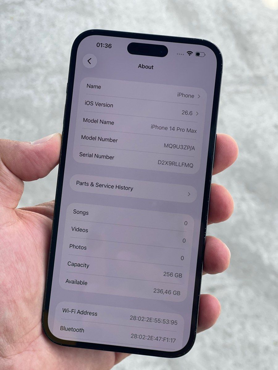 Apple iPhone 14 Pro Max Space Black 256GB/6GB — Smartfonlar, Bakı (7)